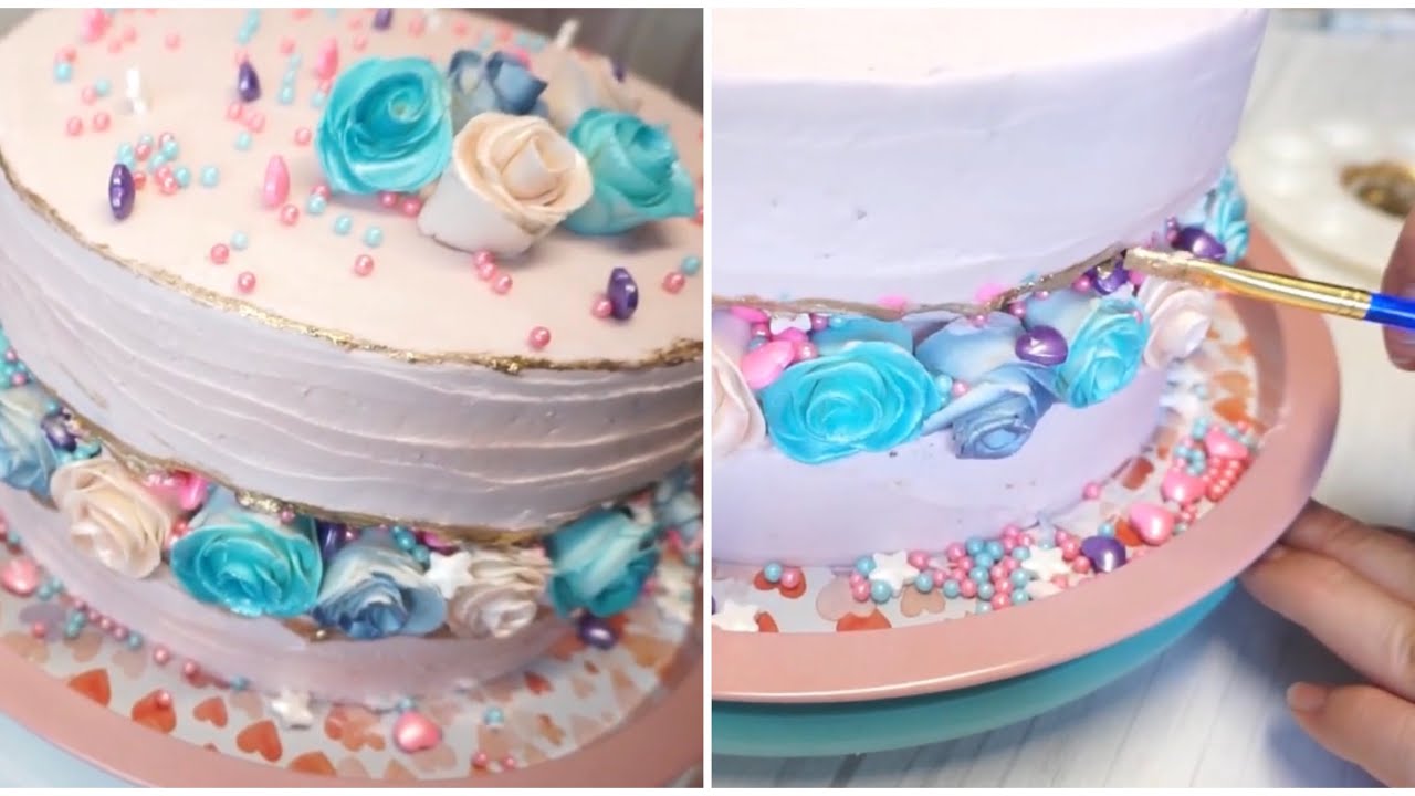 Tendencia: Decoración de torta de cumpleaños