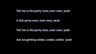 Party Over - Amelia Lily Lyrics