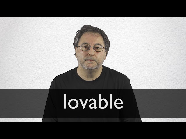 Lovable Definition And Meaning Collins English Dictionary