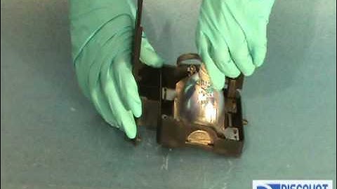 Panasonic TY-LA2006 Lamp Replacement Video Guide