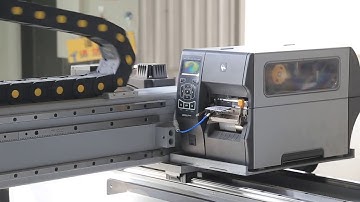 automatic  labeling cnc machine