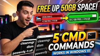 Want To Free Up 50Gb Of Space? Run These 5 Cmd Commands