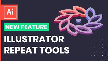 [New Feature] Illustrator Repeat Tools + Creating a Simple Logo