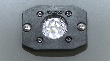Rigid Ignite Flush Mount Diffusion - reverse , work lights