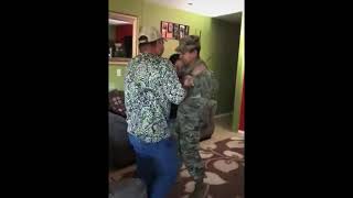 Emotional soldiers coming home || military coming home #shorts