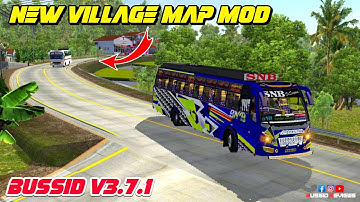🎀🤩NEW VILLAGE MAP MOD BUSSID v3.7.1💥😎