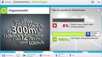 Wie viele Fehlerpunkte bei 40 Fragen?