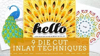 9 Die Cut Inlay Techniques