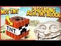 DISGUISING MOBS AS TNT!! (Minecraft Trolling)