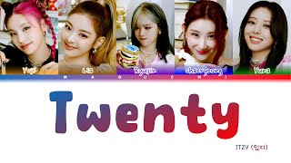ITZY (있지) - #Twenty (Color Coded Lyrics)