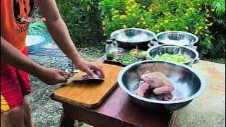 Native Chicken with Coconut Milk | Outdoor Cooking