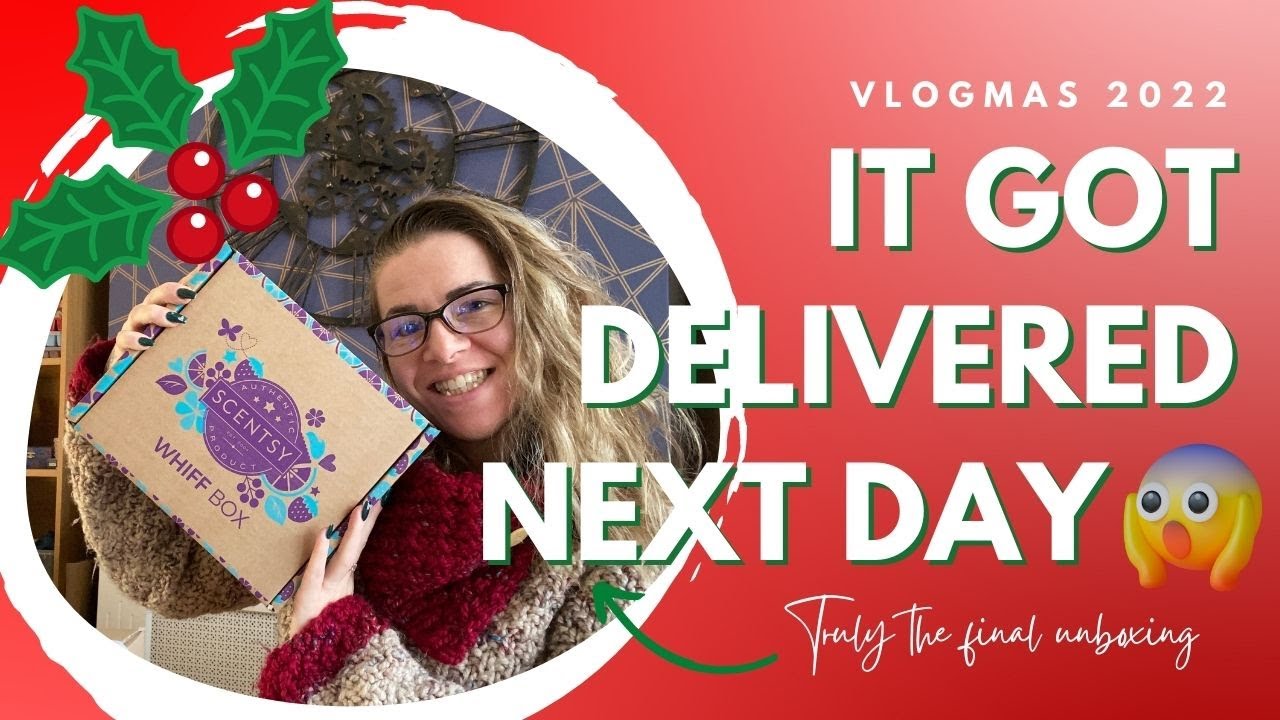 Vlogmas day 24 | It's Christmas Eve Let's Unbox the Whiff Box - YouTube