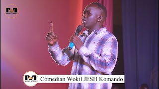 Comedian Wokil JESH Komando Cracked the audiences in Kampala, Uganda