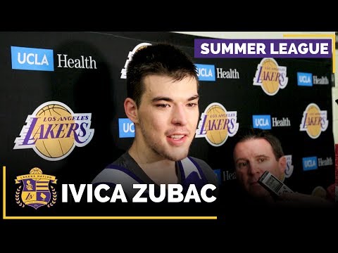 Ivica Zubac On Lonzo Ball, Lakers Paintballing Excursion