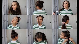 QUICK AND EASY HAIRSTYLES