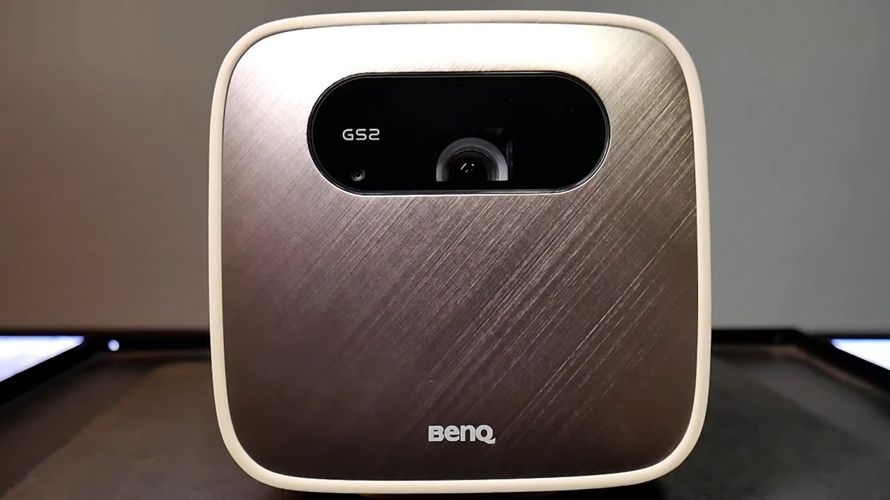 BenQ GS2 Portable projector for Outdoors - YouTube