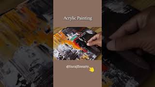 Técnica de Pintura Abstrata em Acrílico