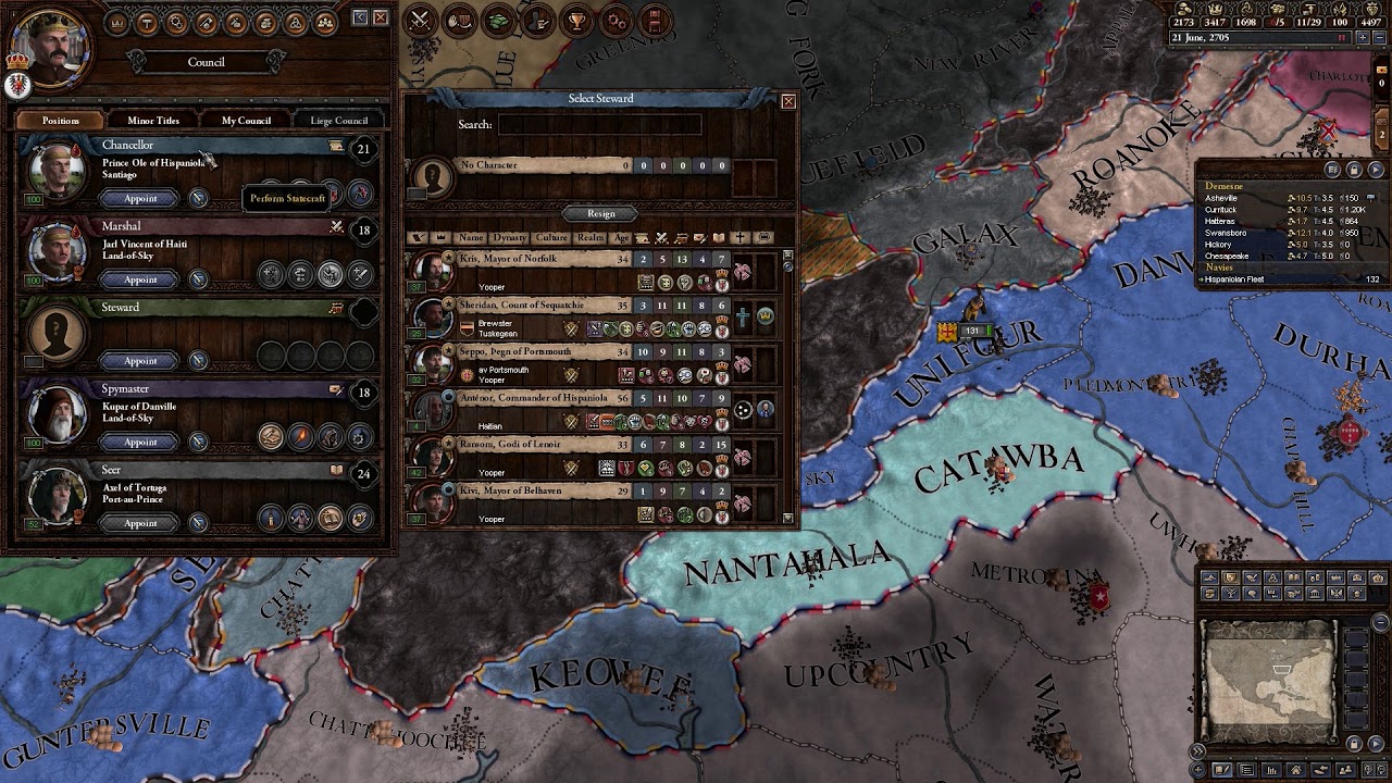 Crusader kings 3 after the end