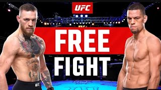 Nate Diaz vs Conor McGregor 1 | FREE FIGHT | UFC 279  #mma