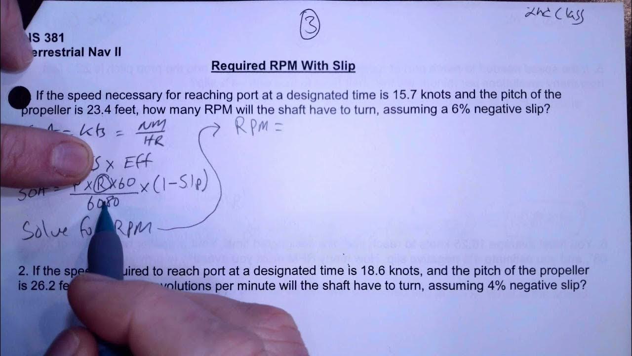 Calculate Required RPM YouTube
