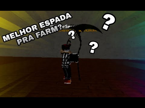 TOP 5 MELHORES ESPADAS PARA FARM DO Blox Fruits Update 16 