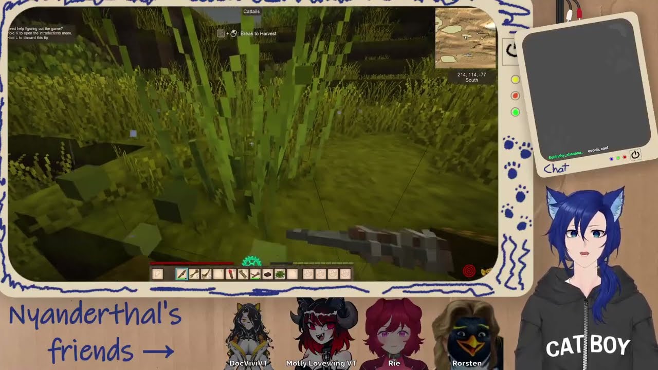 Nyanderthal Adventure Part 1 | Vintage Story