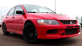Раллийная Легенда! Mitsubishi Lancer Evolution IX! Японская боевая единица.