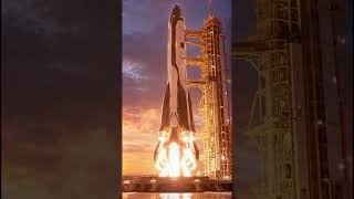 What a rocket launch looks like at sunrise #space #aviation