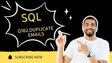 LEETCODE SQL Q 182.DUPLICATE EMAILS #leetcodesql #sql #interviews