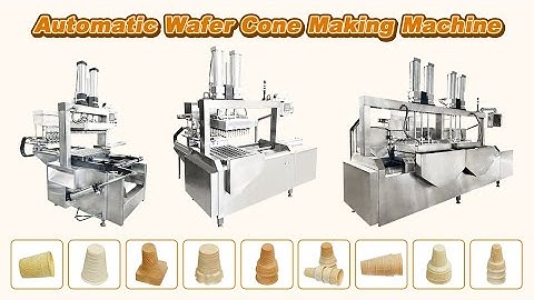 Automatic Wafer Cup Making Machine|Ice Cream Cone Making Machine|Automatic Wafer Cone Making Machine