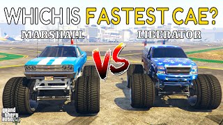 GTA 5 ONLINE : LIBERATOR VS MARSHALL (WHICH IS BEST?)