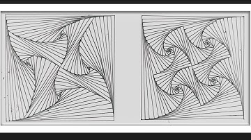 How to draw a Complex Zentangle Paradox / Zentangle Pattern for Beginners