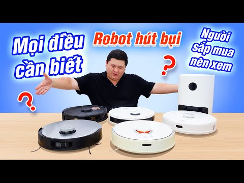 Video: Robot nào tự hút bụi?