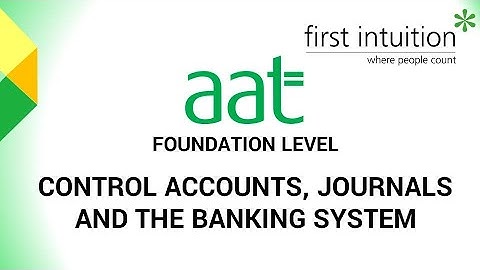 AAT Level 2: Double Entry Bookkeeping