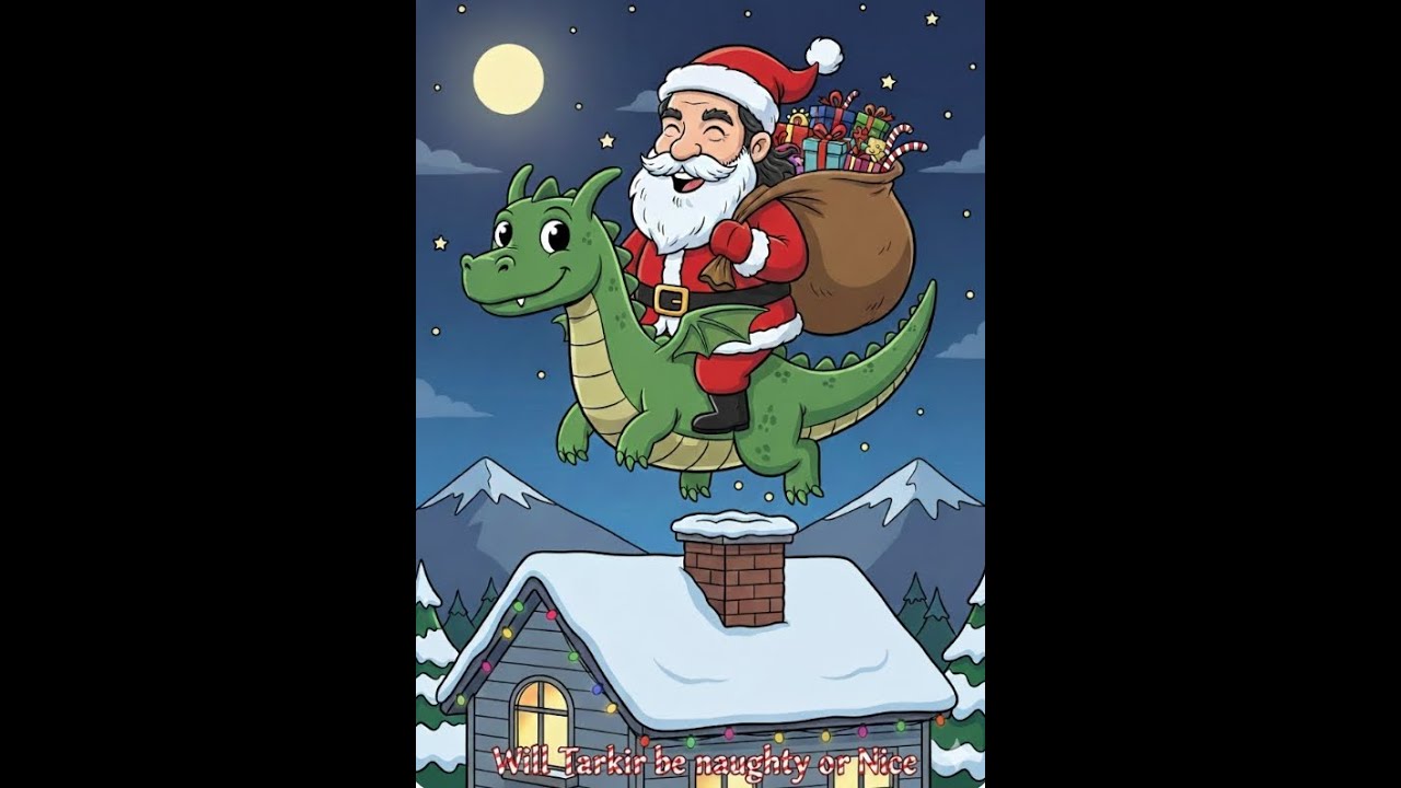 Will Santa deliver the goods this Christmas? - Tarkir Dragonstorm box opening