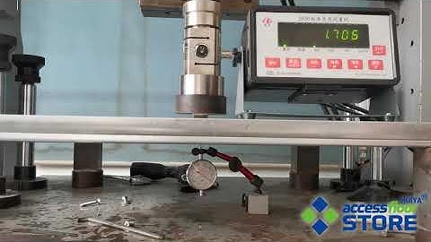 Encapsulated Galvanised Steel Calcium Sulphate 30mm Raised Floor Load & Deflection Test | Huiya