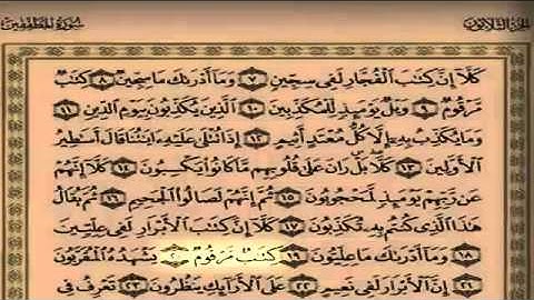سلمان العتيبي - سورة المطففين