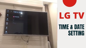 LG TV Date and Time Setting | How To Change Date and Time in LG Tv in Hindi
