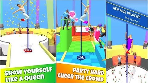 Pole Dance Gameplay Walkthrough All Levels Android, ios