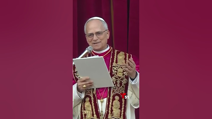 El papa León XIV sorprende con un mensaje en español