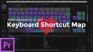 Keyboard Shortcut Map | Adobe Premiere Pro CC 2017 screenshot 2