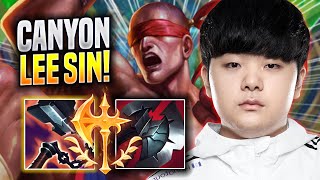 CANYON SHOWTIME WITH LEE SIN! - DK Canyon Plays Lee Sin JUNGLE vs Vi! | Season 2023