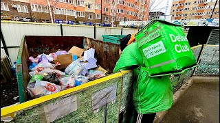 Как я зарабатываю лазая по мусоркам ? Dumpster Diving RUSSIA #75