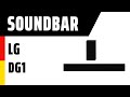 Soundbar LG DG1 | Deutsch