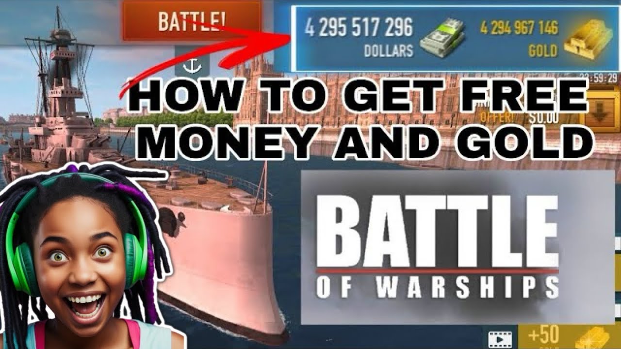 Battle of Warships Hack Get infinite Gold (Android/IOS) YouTube