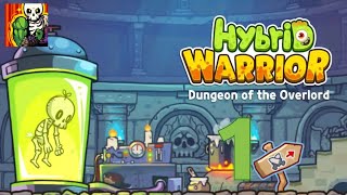 Hybrid Warrior : Dungeon of the Overlord - tutorial Gameplay Walkthrough-1, on Android) screenshot 2