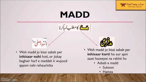 Mudood Part 1- MADD