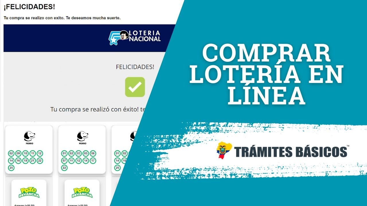 ¿Cómo comprar boletos de Lotería Nacional en línea? - YouTube