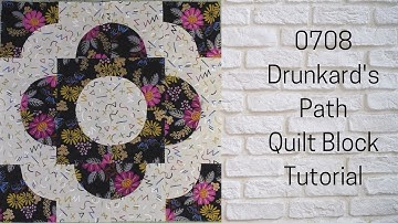 0708 Drunkards Path Free Quilt Block Tutorial | Block of the Day 2023 | AccuQuilt | Carol Thelen