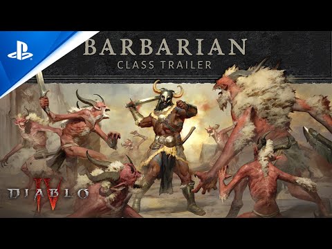Diablo IV - Barbarian Trailer 